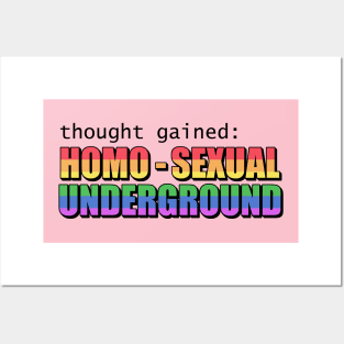 Homosexual Underground Posters and Art